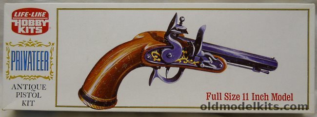 Life-Like 1/1 The Privateer Antique Pistol, 09202 plastic model kit